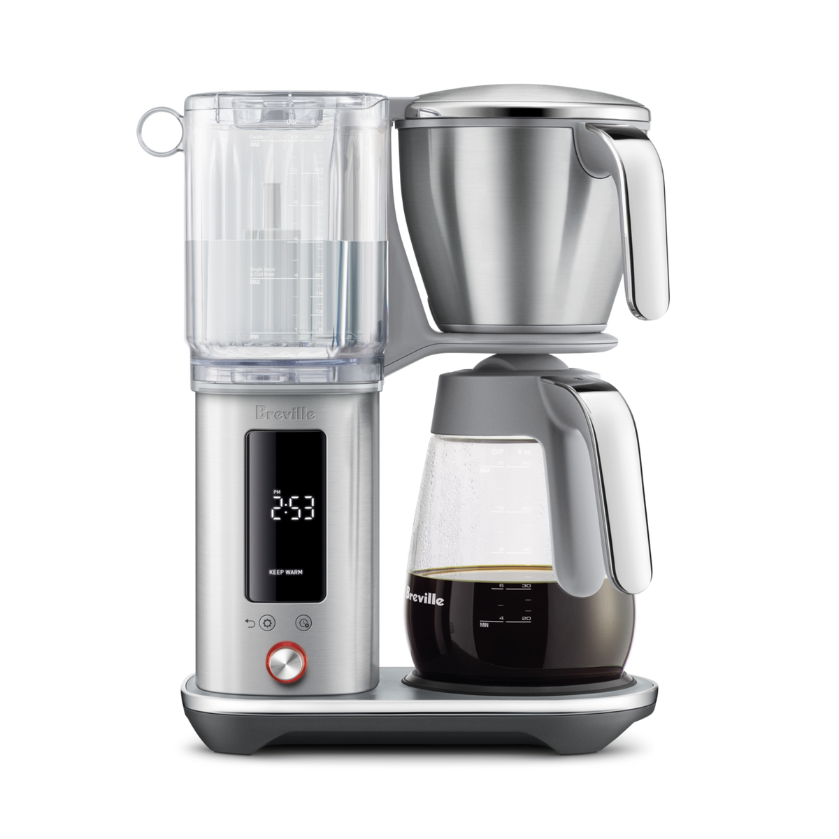 Breville Luxe Brewer Glass Coffee Maker